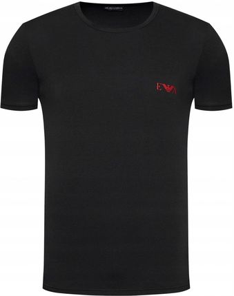Emporio Armani t-shirt męski czarny bawełna M