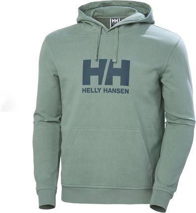 Męska Bluza Helly Hansen HH Logo Hoodie 33977_489 – Zielony
