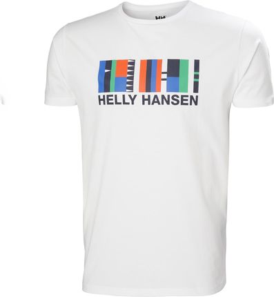Męska Koszulka z krótkim rękawem Helly Hansen Shoreline T-Shirt 2.0 34222_004 – Biały