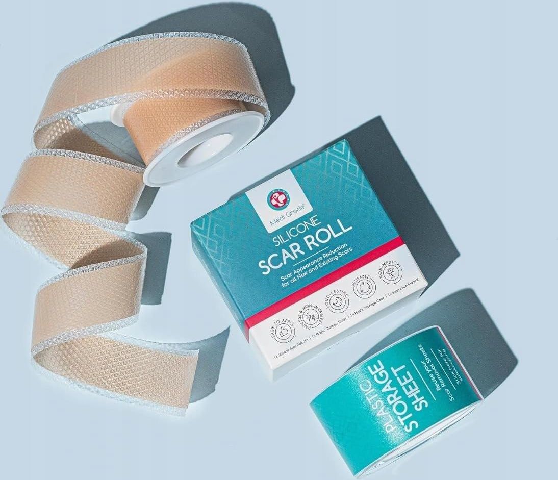 Plastry silikonowe w rolce na blizny po operacji 2m Medi Grade - Opinie ...