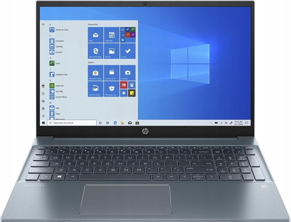 美品HP Pavilion15 Ryzen5 16GB 512GBパソコン HP Pavilion 15 Ryzen 7-5700U/16GB/512/Win11 - Laptopy 15