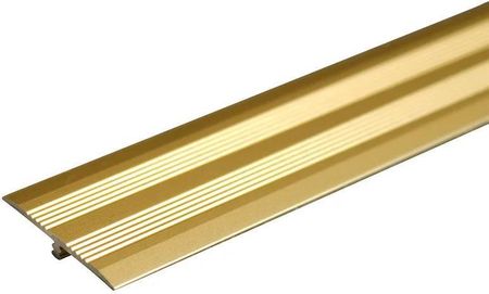 Cezar Profil Do Paneli Lvt Łączący Aluminium Anoda 25mm 1,8m Złoty