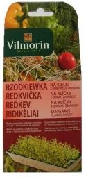 Vilmorin Rzodkiewka Na Kiełki Z Domowego Ogródka 10 G Kiełkownik + Nasiona