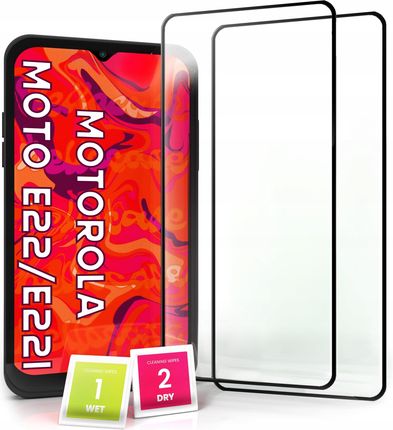 Hello Case 2X Szkło Hartowane Do Motorola Moto E22 E22I 5D