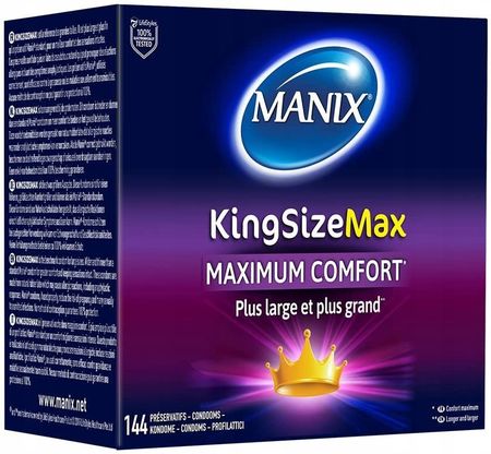 Manix Manix_Skyn King Size Prezerwatywy Lateksowe 144Szt