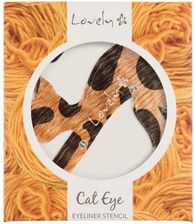 Zdjęcie Lovely Cat Eye Eyeliner Stencil Szablon Do Eyelinera 2Szt - Kisielice