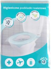 Zdjęcie Inter-Vion Podkładki Higieniczne Podkłady Toaletowe Na Deskę Sedesową 6Szt Intervion - Poddębice