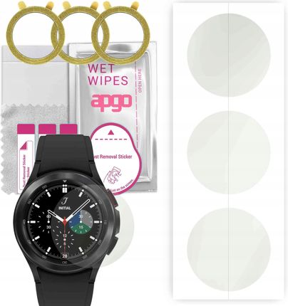 Apgo 3X Folia Hydrożelowa Matowa Do Samsung Galaxy Watch4 Classic 42Mm Ochronna
