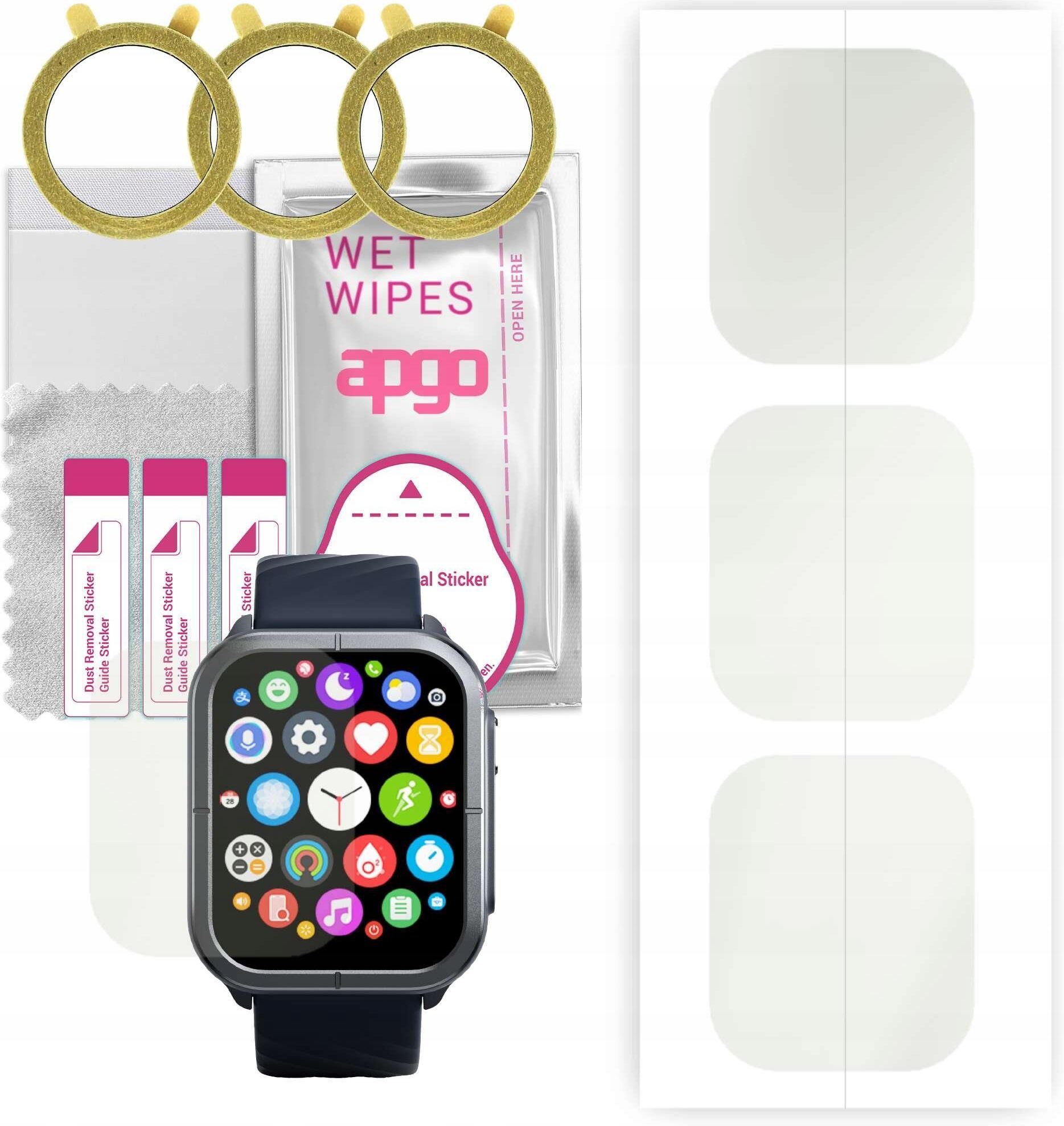 Apgo 3X Folia Hydrożelowa Matowa Do Mibro Watch C3 Ochronna - Opinie i ...