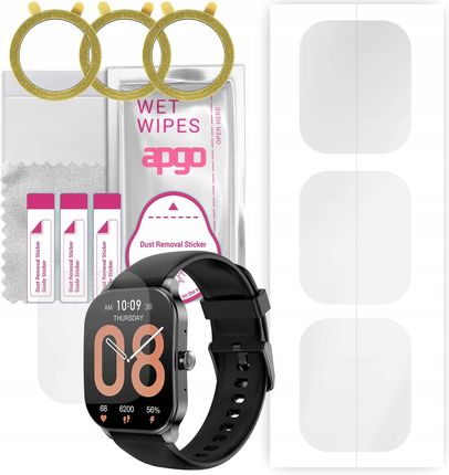 Apgo 3X Folia Hydrożelowa Do Amazfit Pop 3S Ochronna