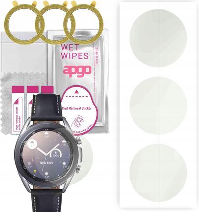 Apgo 3X Folia Hydrożelowa Matowa Do Samsung Galaxy Watch 3 41Mm Ochronna