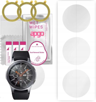 Apgo 3X Folia Hydrożelowa Do Samsung Galaxy Watch Lte Ochronna