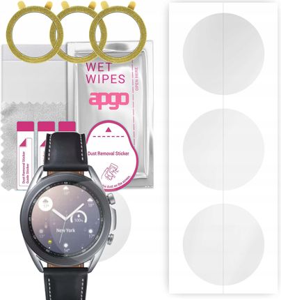 Apgo 3X Folia Hydrożelowa Do Samsung Galaxy Watch 3 41Mm Ochronna