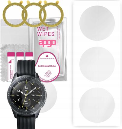 Apgo 3X Folia Hydrożelowa Do Samsung Galaxy Watch 42Mm Ochronna