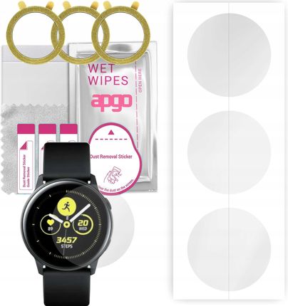 Apgo 3X Folia Hydrożelowa Do Samsung Galaxy Watch Active Ochronna