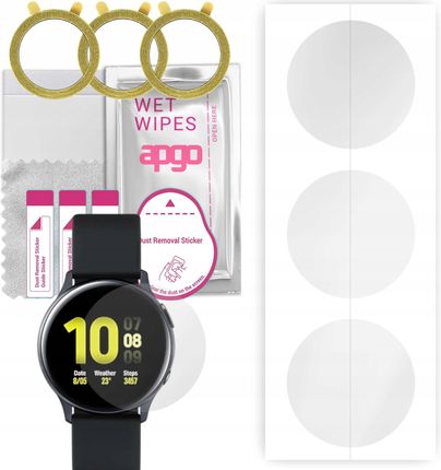 Apgo 3X Folia Hydrożelowa Do Samsung Galaxy Watch Active 2 40Mm Ochronna