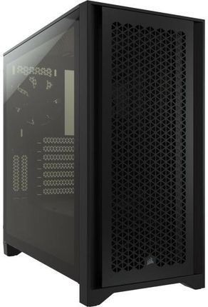 Corsair icue 4000d rgb airflow tempered glass mid-tower black (963277)