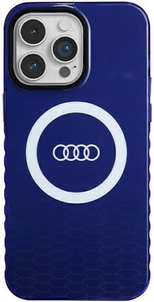 Audi Iml Big Logo Magsafe Iphone 14 Pro Max 6 7" Niebieski Navy Blue