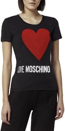 LOVE MOSCHINO markowy damski t-shirt koszulka -50%