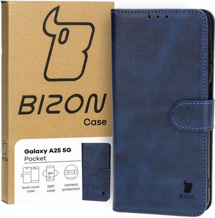 Bizon Pocket Do Galaxy A25 5G Granatowe