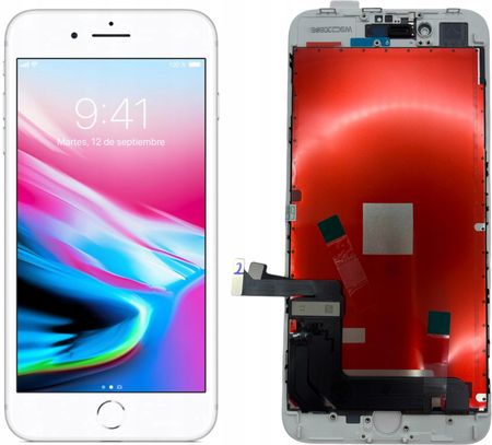 Apple Wyświetlacz Lcd Ekran Dotyk Do Iphone 8 Plus Biały