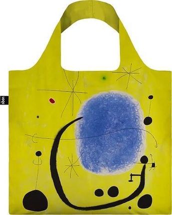 Torba LOQI Museum Joan Miró Gold of Azure z recyklingu