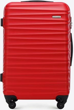 Średnia walizka WITTCHEN 56-3A-312 czerwona