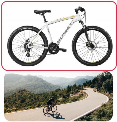 Romet Rambler R6.3 Biało-Złoty 26 2024 - Rowery Górskie