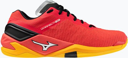 Mizuno Wave Stealth Neo Radiant Red/White/Carrot Curl