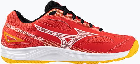 Mizuno Stealth Star 2 Jr Radiant Red/White/Carrot Curl