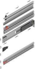 Zdjęcie Blum Polska 802P675D.R2 Revego Duo Prowadnica Kieszeniowa (Zestaw) Prawa Dł.=675Mm Aluminium - Kock
