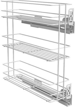 Nomet Kosz Cargo 150Mm 3 Poziomy Boczny Prawy Linia Pro P1 Białe W 2334M 150P