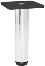 Zdjęcie Nomet Z 4619 100Ra1.G2 P61 Noga Do Mebli H=100Mm Chrom Połysk Czarny Mat - Piaski