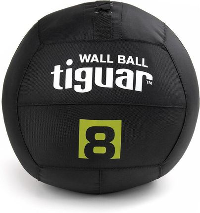 Tiguar Do Ćwiczeń Wall Ball Czarna 8Kg