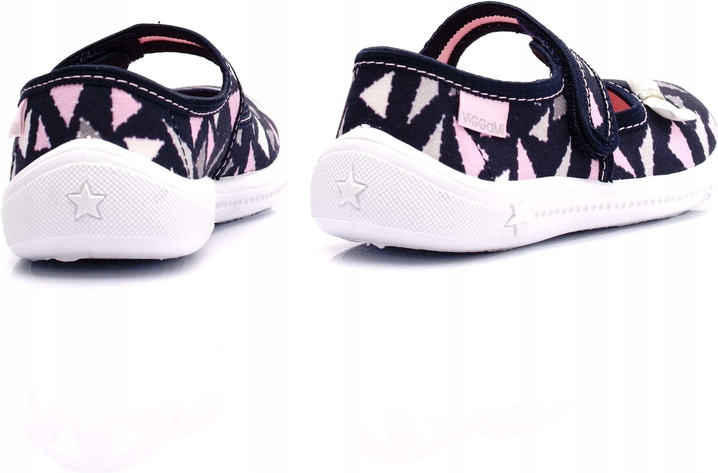 Viggami Mädchen Hausschuhe Edyta - Bequem & Praktisch Mit Klettverschluss