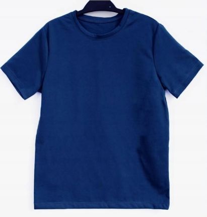 T-shirt dziecięcy krótki rękaw r.104 bawełna koszulka jednokolorowa