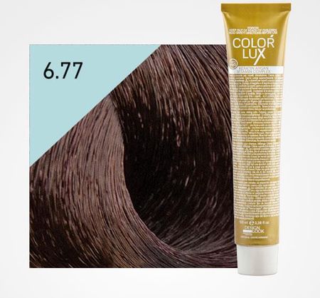 DESIGN LOOK Farba do włosów 6.77 COLOR LUX 100 ml