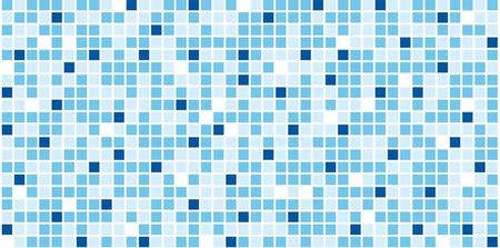 MOZAIKA PANELE ŚCIENNE 3D PCV Mozaik Blue