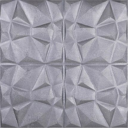 Panel Samoprzylepny Tapeta Piankowa Samoprzylepna Diament Szary 3D 70x70