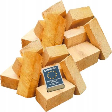 Transwood Rozpałka 15dm3 Drewno Ścinki Fryzy Dębowej Dąb Oak 6kg