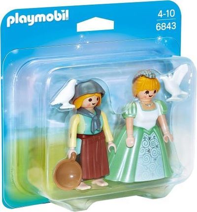 Playmobil 6843 Princess Duopack Księżniczka I Służebna