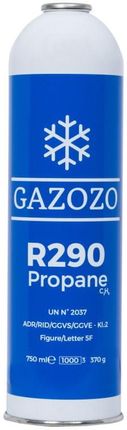 Czynnik chłodniczy Gazozo Propan R290 Gaz
