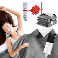 Zdjęcie Koc Elektryczny Grzewczy Gris Szary 160X130cm - Andrychów