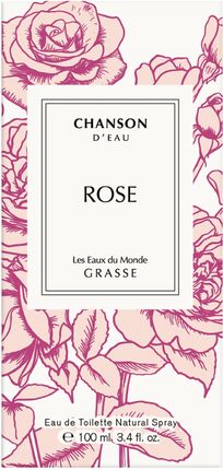 Chanson Rose From Grasse Woda Toaletowa 100 ml