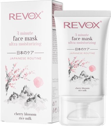 Revox Japanese Ritual Trzyminutowa Maska Do Twarzy 30ml