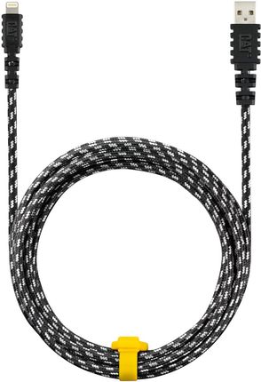 CAT Kabel Apple Lightning/USB, 3m, braided nylon