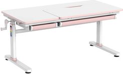 Zdjęcie Biurka Dla Dziecka Ręczne Spacetronik Xd Spe-X104Wp 120X60 Cm Biały+Róż - Borek Wielkopolski