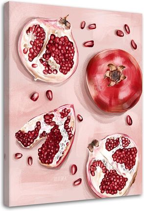 Feeby Obraz Na Płótnie Owoce Czerwonego Granatu Svetrinka.Art Orientalny 60X90