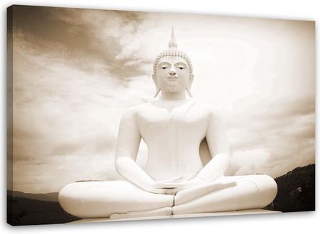 Feeby Obraz Na Płótnie Siedzący Budda Zen Spa 60X40