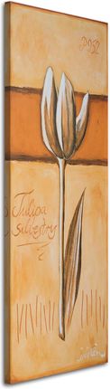 Feeby Obraz Na Płótnie Tulipan Jak Ręcznie Malowany 40X120